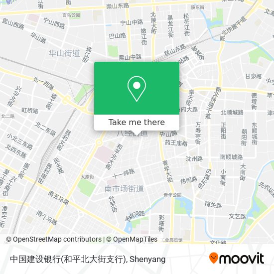 中国建设银行(和平北大街支行) map
