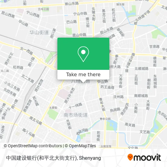 中国建设银行(和平北大街支行) map