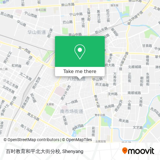 百时教育和平北大街分校 map