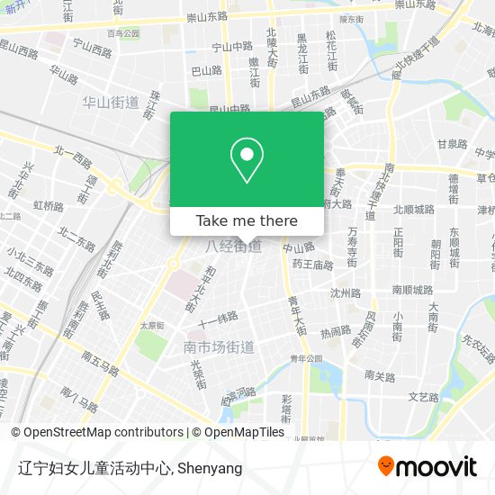 辽宁妇女儿童活动中心 map