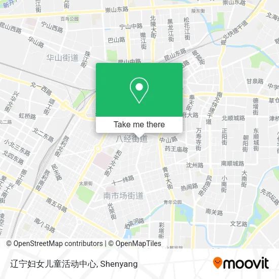 辽宁妇女儿童活动中心 map