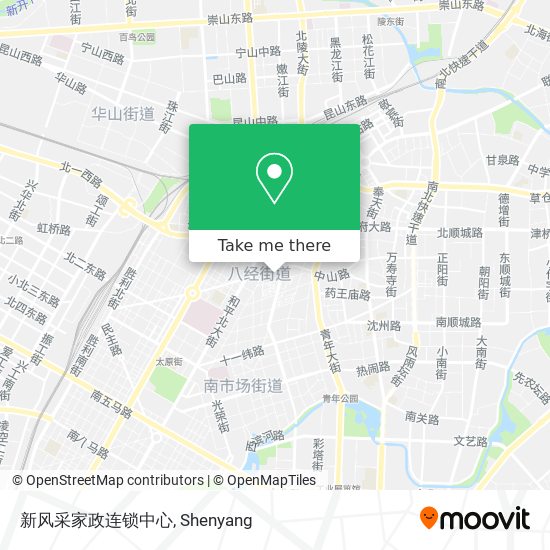 新风采家政连锁中心 map