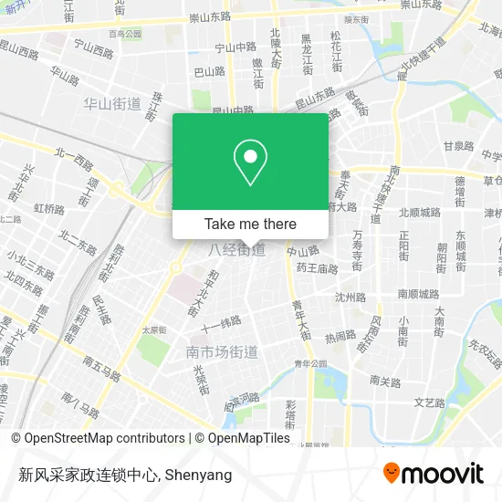 新风采家政连锁中心 map