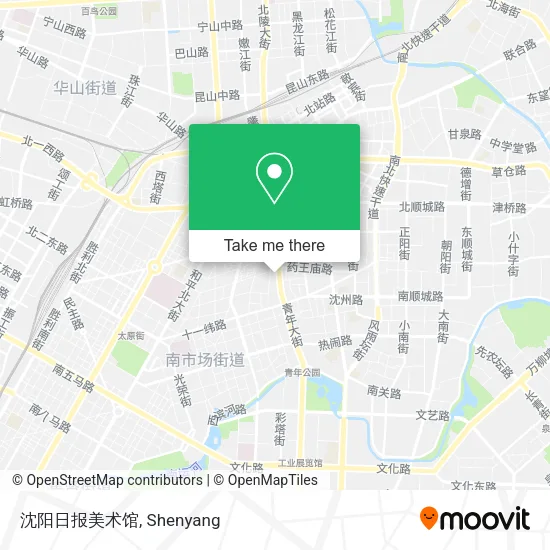 沈阳日报美术馆 map