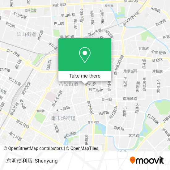 东明便利店 map