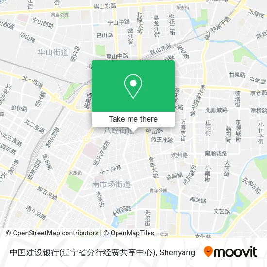 中国建设银行(辽宁省分行经费共享中心) map
