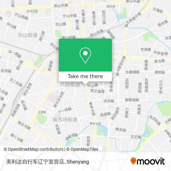 美利达自行车辽宁直营店 map