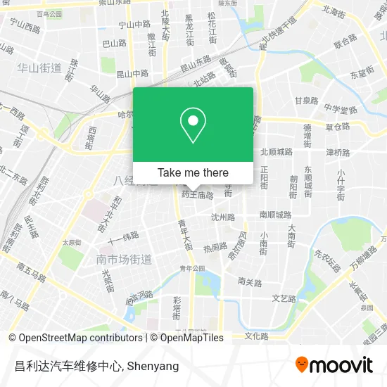 昌利达汽车维修中心 map