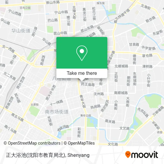 正大浴池(沈阳市教育局北) map