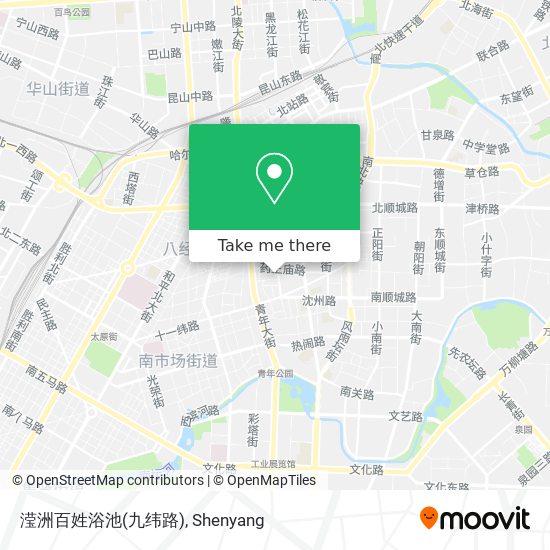 滢洲百姓浴池(九纬路) map