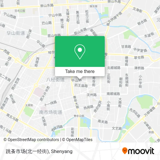 跳蚤市场(北一经街) map