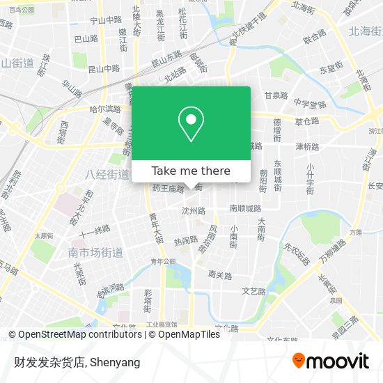 财发发杂货店 map