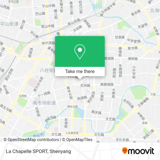 La Chapelle SPORT map