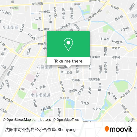 沈阳市对外贸易经济合作局 map