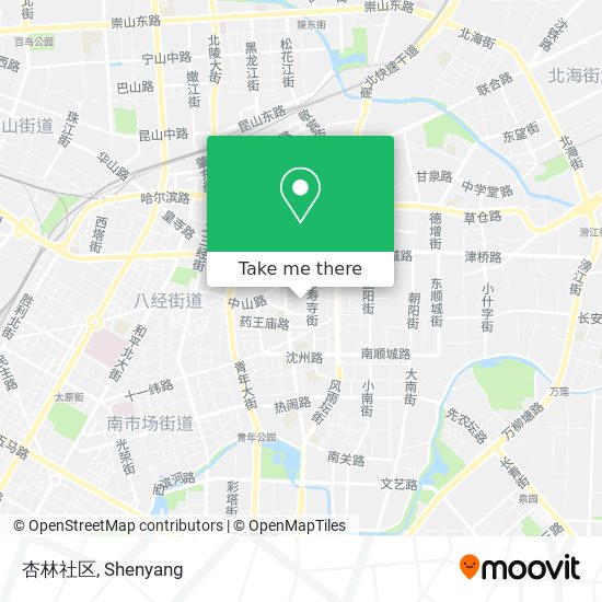 杏林社区 map