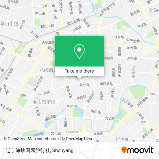 辽宁海峡国际旅行社 map