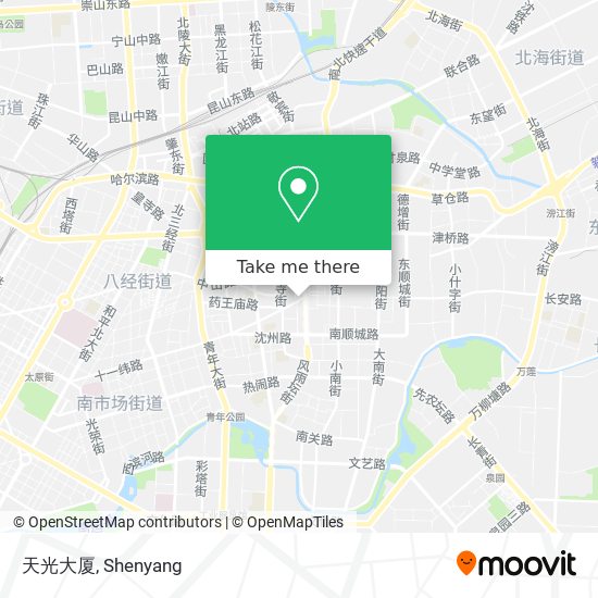 天光大厦 map