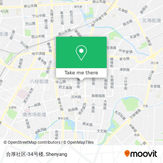 合厚社区-34号楼 map