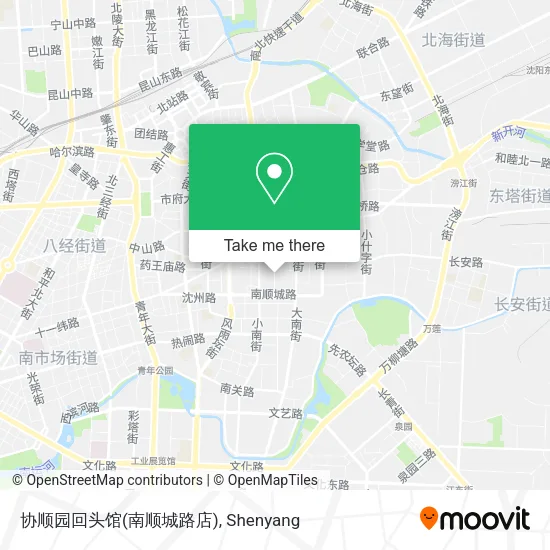 协顺园回头馆(南顺城路店) map