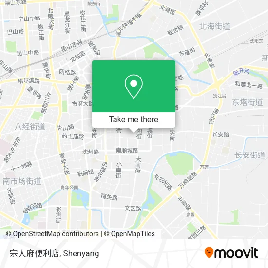 宗人府便利店 map