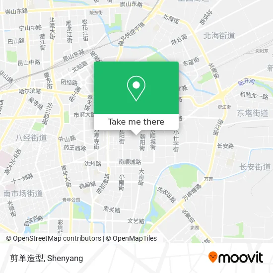 剪单造型 map