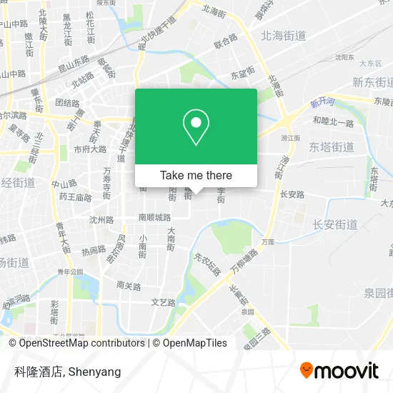 科隆酒店 map