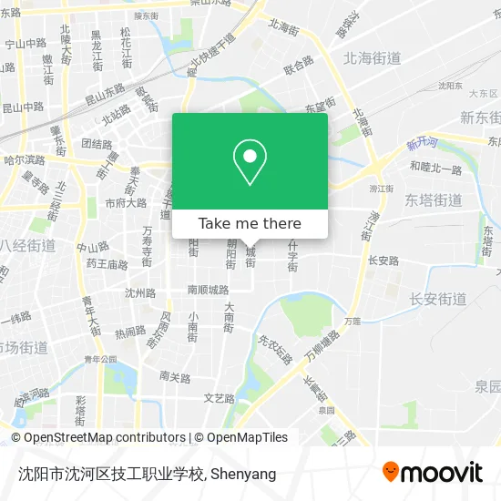 沈阳市沈河区技工职业学校 map