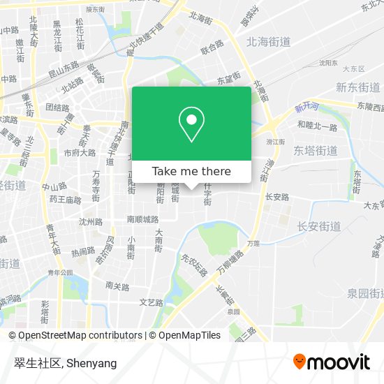 翠生社区 map