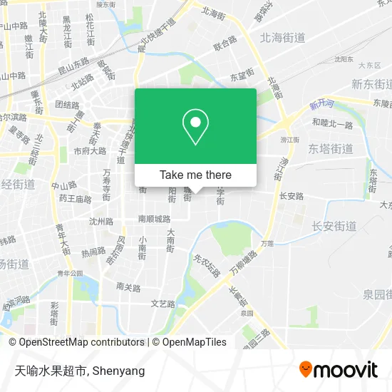 天喻水果超市 map