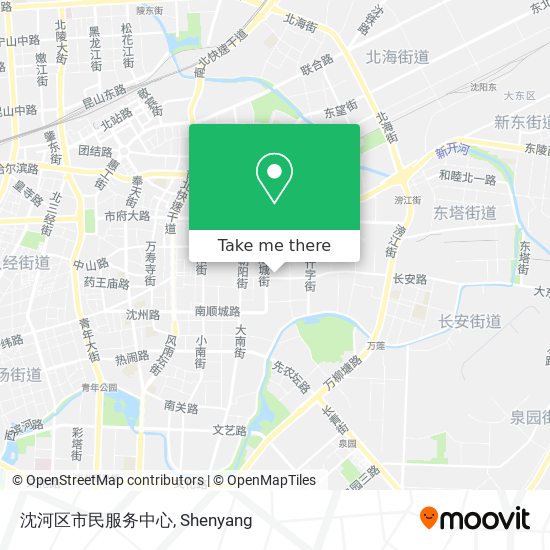沈河区市民服务中心 map