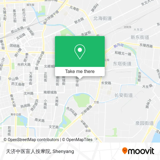天济中医盲人按摩院 map