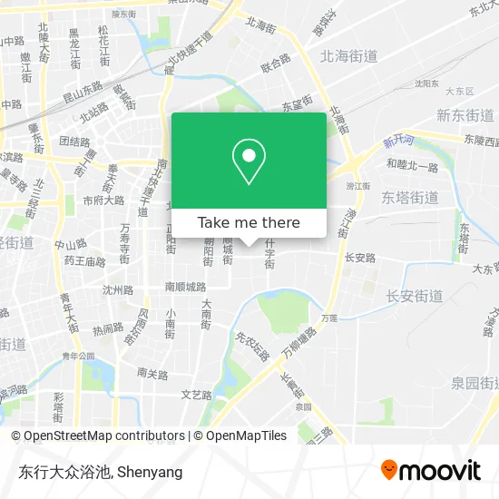 东行大众浴池 map