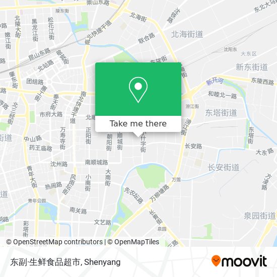 东副·生鲜食品超市 map