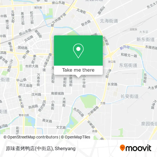 原味斋烤鸭店(中街店) map