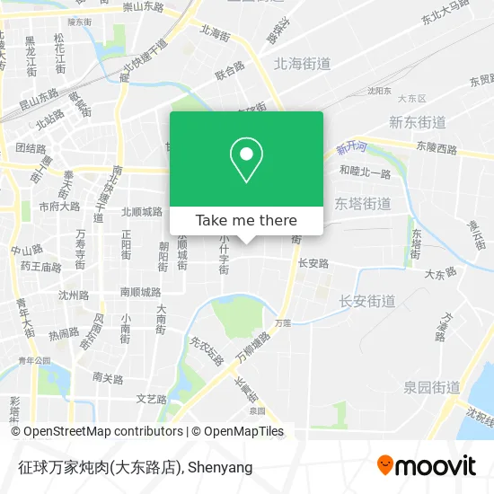 征球万家炖肉(大东路店) map