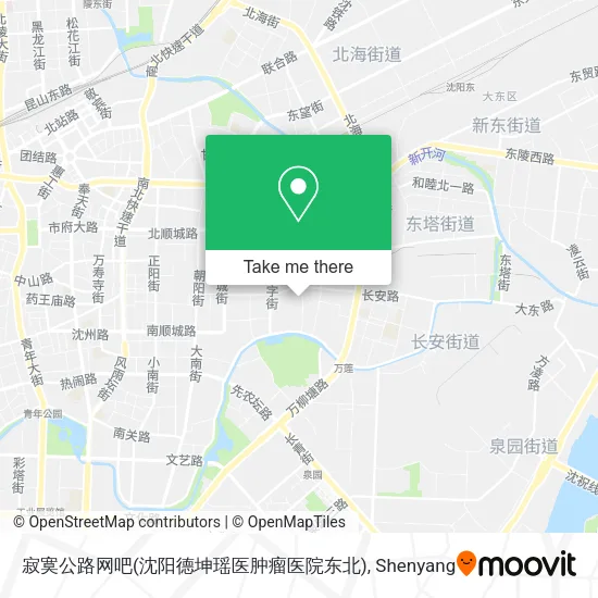 寂寞公路网吧(沈阳德坤瑶医肿瘤医院东北) map
