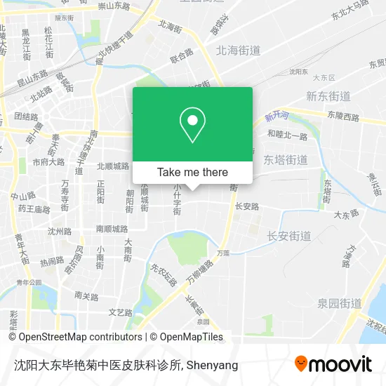 沈阳大东毕艳菊中医皮肤科诊所 map