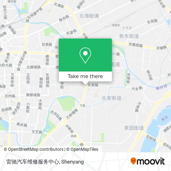 雷驰汽车维修服务中心 map