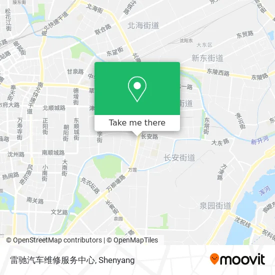 雷驰汽车维修服务中心 map
