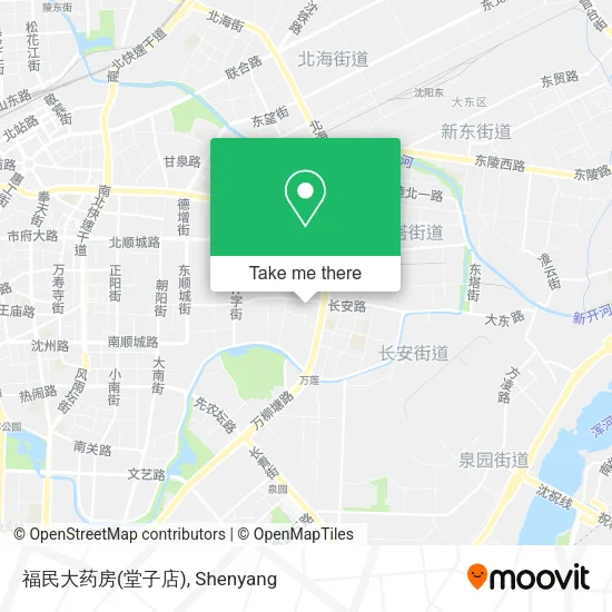 福民大药房(堂子店) map