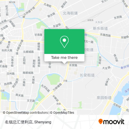 名烟总汇便利店 map