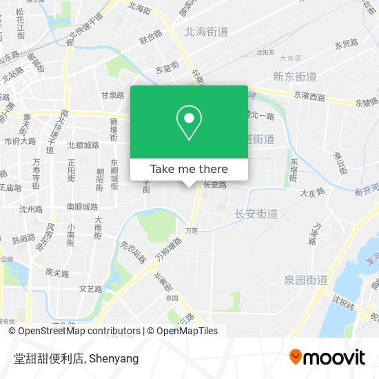 堂甜甜便利店 map