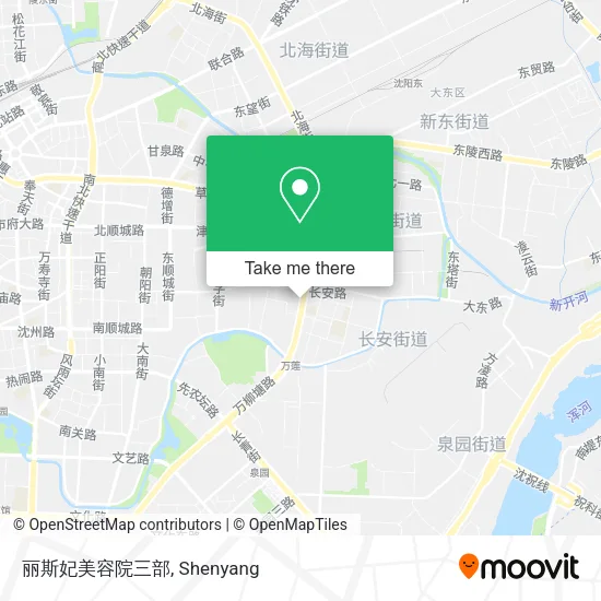 丽斯妃美容院三部 map
