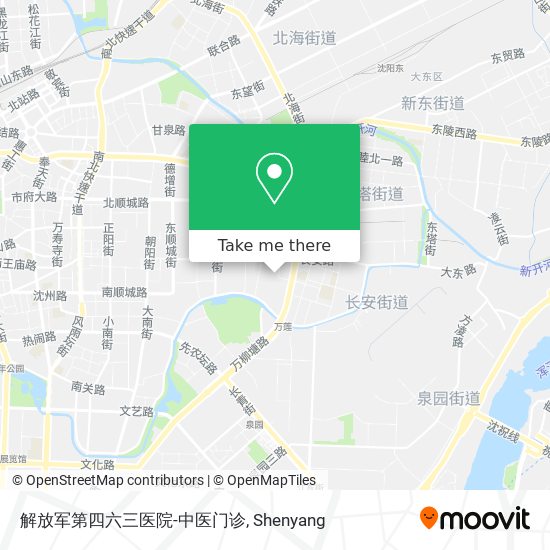 解放军第四六三医院-中医门诊 map