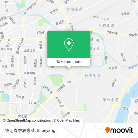 钱记春饼农家菜 map