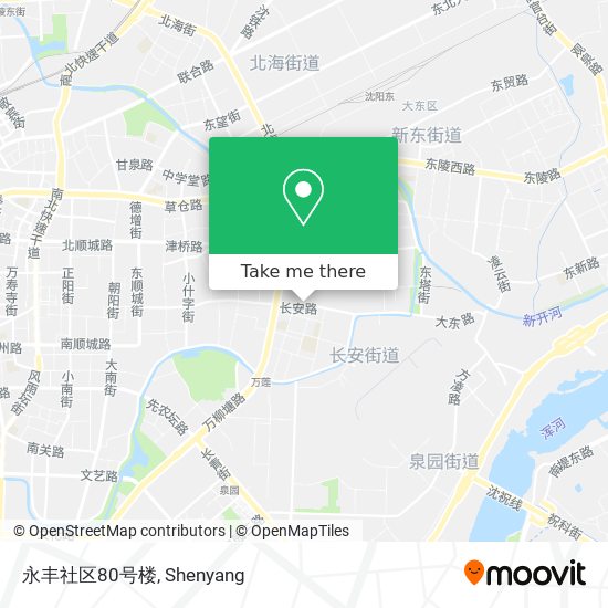 永丰社区80号楼 map