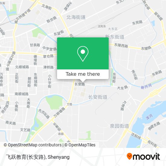 飞跃教育(长安路) map