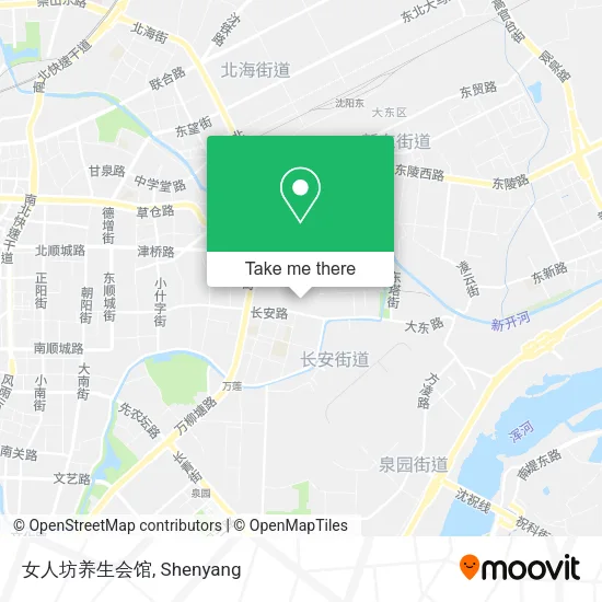 女人坊养生会馆 map