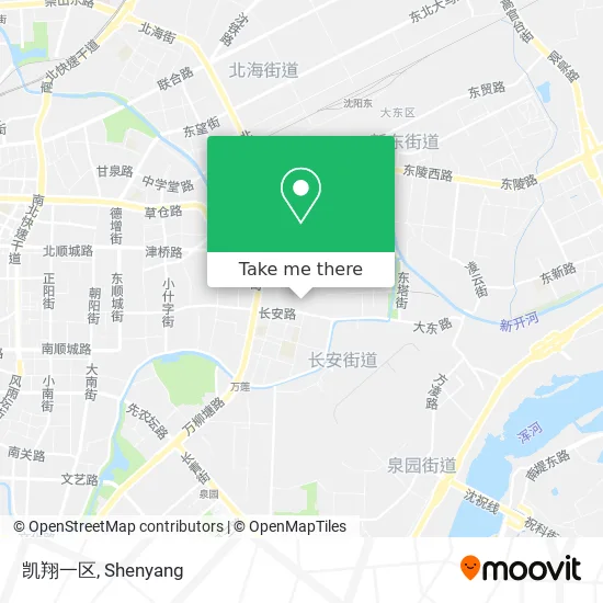 凯翔一区 map