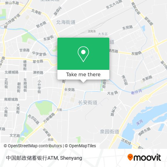 中国邮政储蓄银行ATM map